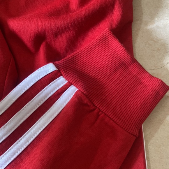 ⭕️sold⭕️ADIDAS THREE STRIPS FLEECE TRACKSUIT - Picture 11 of 12